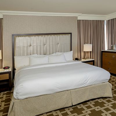 緊湊型特大床僅淋浴房-美國瀑布景觀 希爾頓尼亞加拉瀑布/瀑布景觀套房酒店優惠