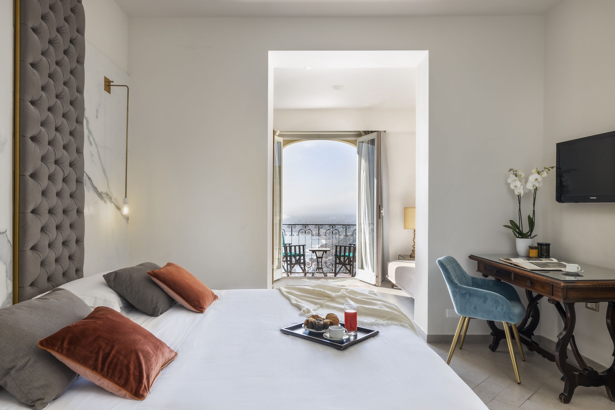 小型套房全景con Balcone