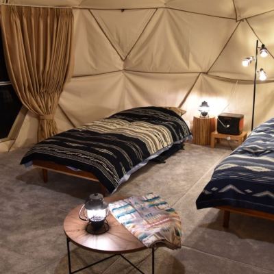[Dome Tent] Glamping-Equipped With Roofed Bbq Space-[Standard] [Twin Room] [Non-Smoking] グランピングリゾート　フェーリエンドルフ クーポン