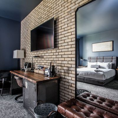 Traditional Room, 1 King Bed, Accessible Ironworks Hotel Indy Promo Code