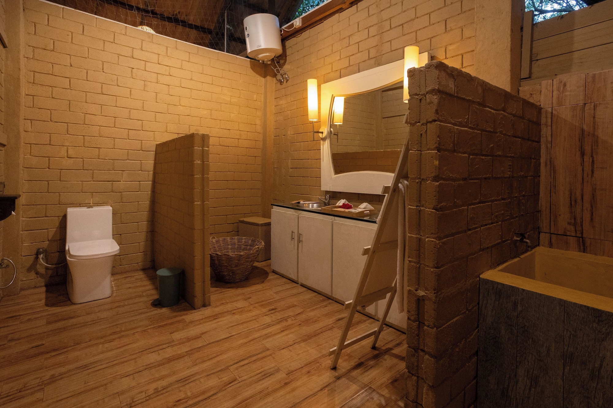 高级双床小木屋