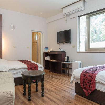 標準雙床間(老街景) 九份九重町客棧優惠