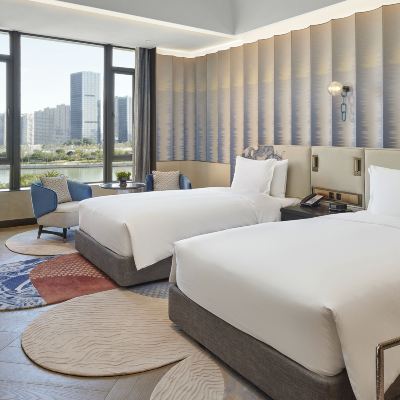 精品湖景雙床房 廈門海滄英迪格飯店優惠