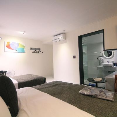 디럭스 트윈룸 Ulsan Junggu JB Design Hotel 쿠폰