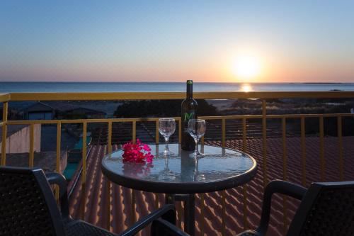 带海景的双人房