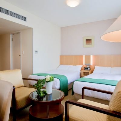 本館スタンダードツインルーム(16～20平方メートル) ホテル北野プラザ六甲荘 クーポン