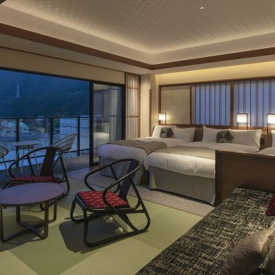 Sora/Corner View Bus◇Iizaka Sky View [Standard] [Twin Room] [Non-Smoking] 飯坂ホテルジュラク クーポン