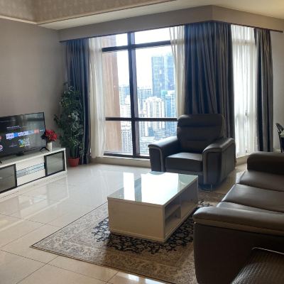 Suite Keluarga Dua Bilik Tidur Saiz King Kupon Eastern Suites at Times Square KL