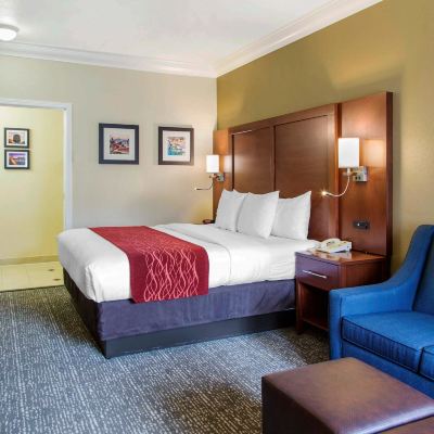 Suite, 1 King Bed, Courtyard View, Courtyard Area 北舊金山機場舒適套房酒店優惠