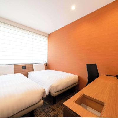 房間，2張單人床，禁菸 福岡天神舒適飯店優惠