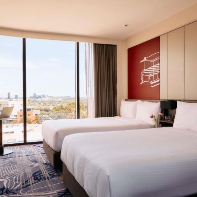 豪華兩張雙人床房 墨爾本唐卡斯特美居酒店優惠