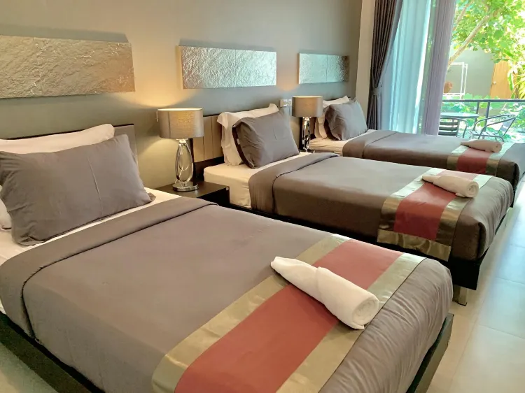 ห้องดีลักซ์ สำหรับสามท่าน