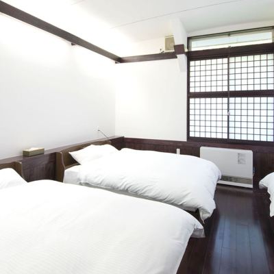 Twin Room (2~3 People) [Standard] [Triple Room] [Non-Smoking] LAMP豊後大野 クーポン