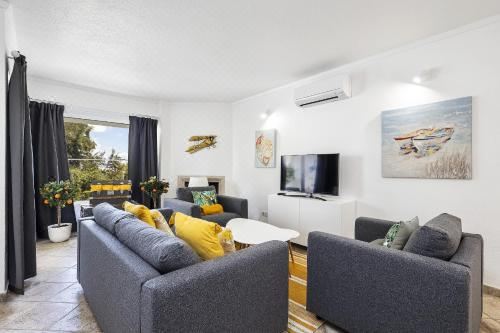 享有花园景致的公寓