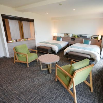 標準雙床房帶浴室及山景 熊本機場飯店優惠