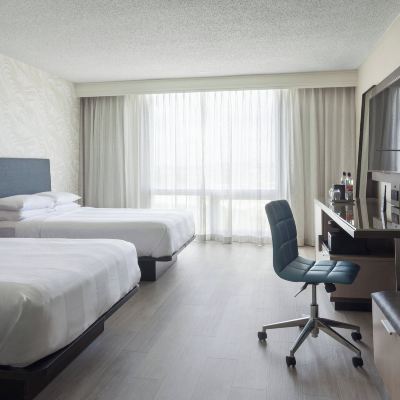 Room, 2 Double Beds, Non Smoking (Mobility Accessible, Roll-in Shower) Miami Airport Marriott Promo Code