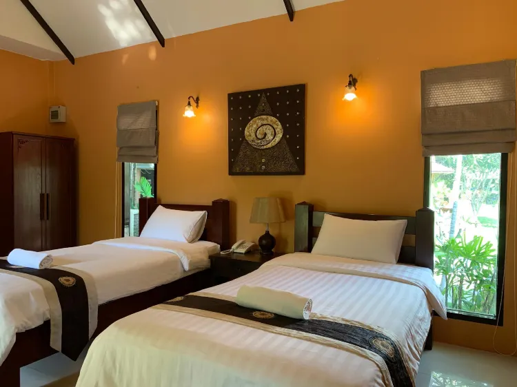 วิลลาพร้อมวิวสวนหย่อม