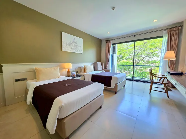 ห้องดีลักซ์ เตียงแฝด