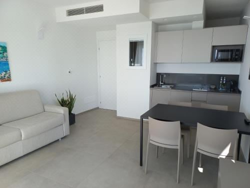 海景一卧室公寓 - 错层式