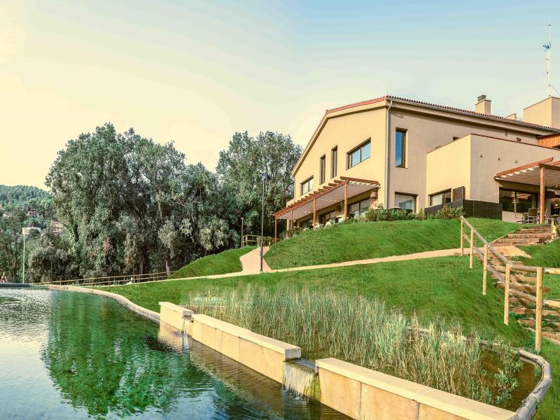 高级双人房， 花园