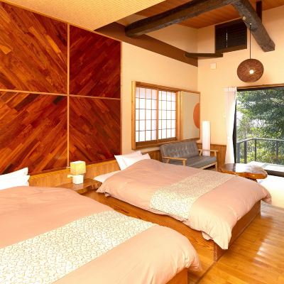 Annex Detached Japanese-Western Style Room With Semi-Open-Air Bath Setsugetsuka-Non-Smoking 絶景の宿　さくら亭 クーポン