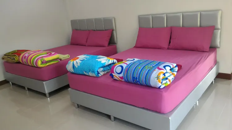 ห้องสำหรับครอบครัวพร้อมเตียงควีนไซส์ 2 เตียง