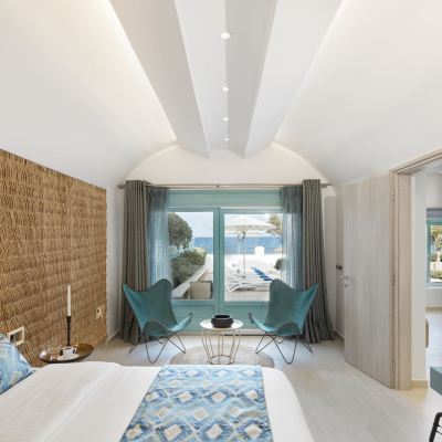 Three-Bedroom Villa With Private Pool And Hot Tub Almyriki Beach Villa Promo Code