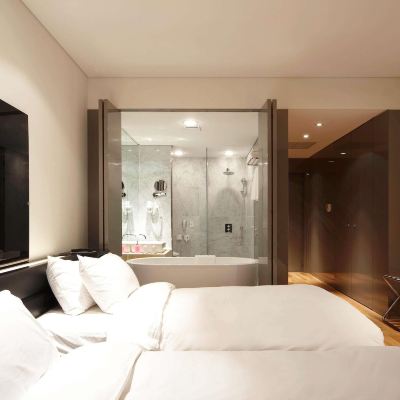 디럭스룸 싱글침대 2개 그랜드 머큐어 앰배서더 창원 쿠폰