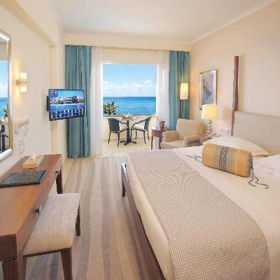 Deluxe Room with Side Sea View Alexander the Great Beach Hotel Promo Code