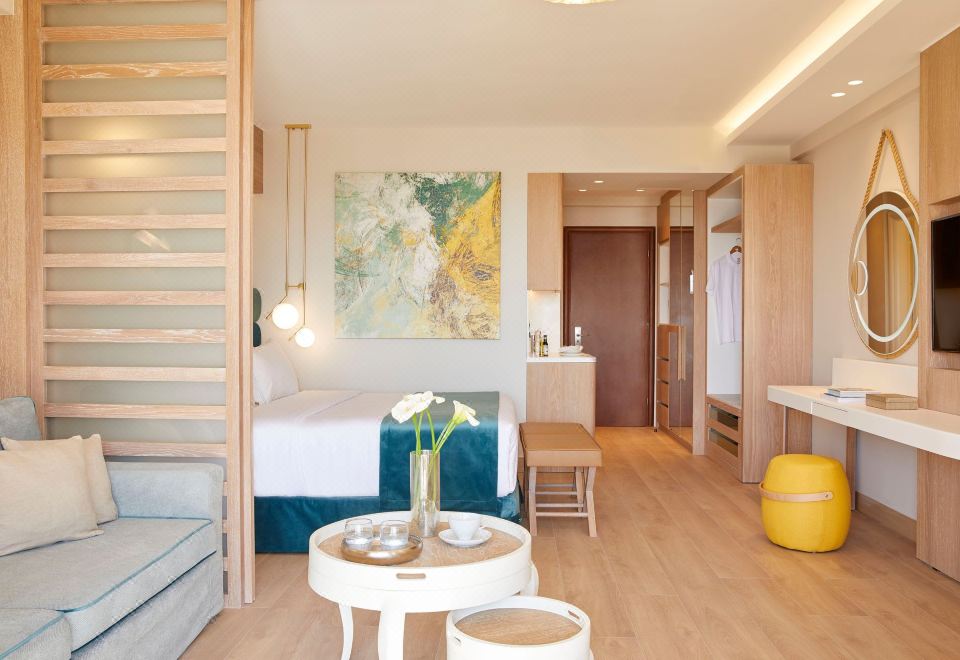 花园景一室公寓小型套房