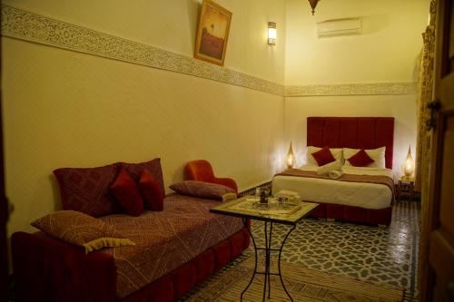 La Cheminée Bleue Fes Double Room