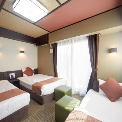 【洋式房】雙床，帶梳化床，獨立浴室和衛生間【標準】【雙床房】【無煙】 日本橋東亞阿馬特拉斯飯店優惠