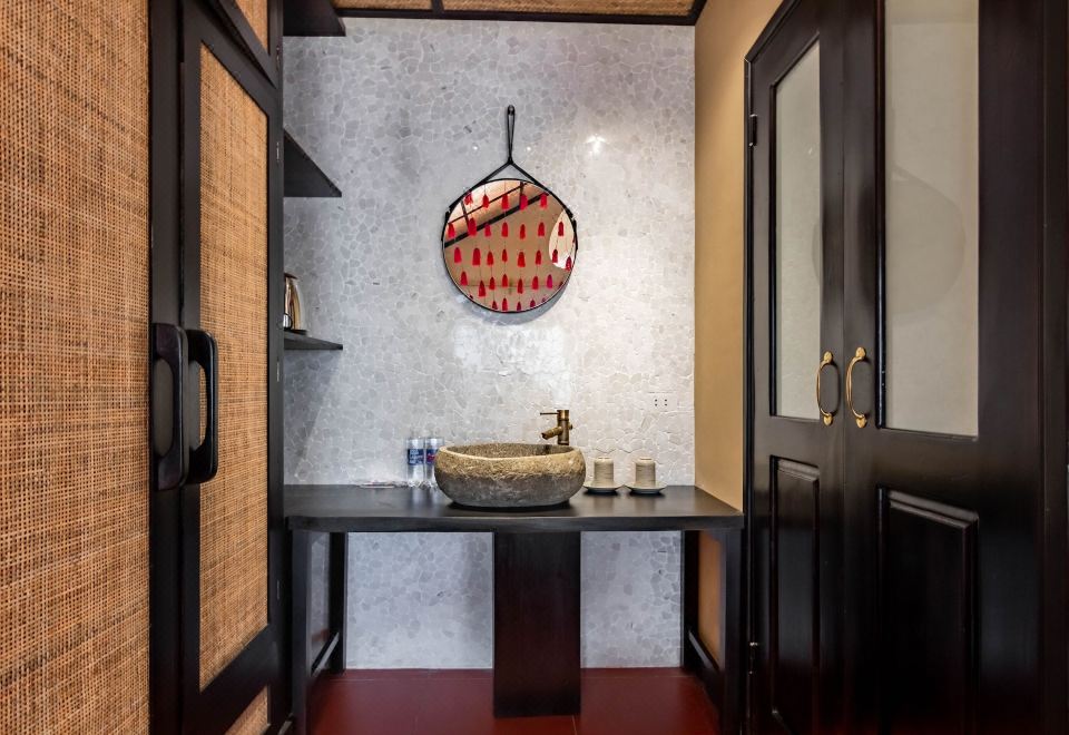 全景三人房， 山景