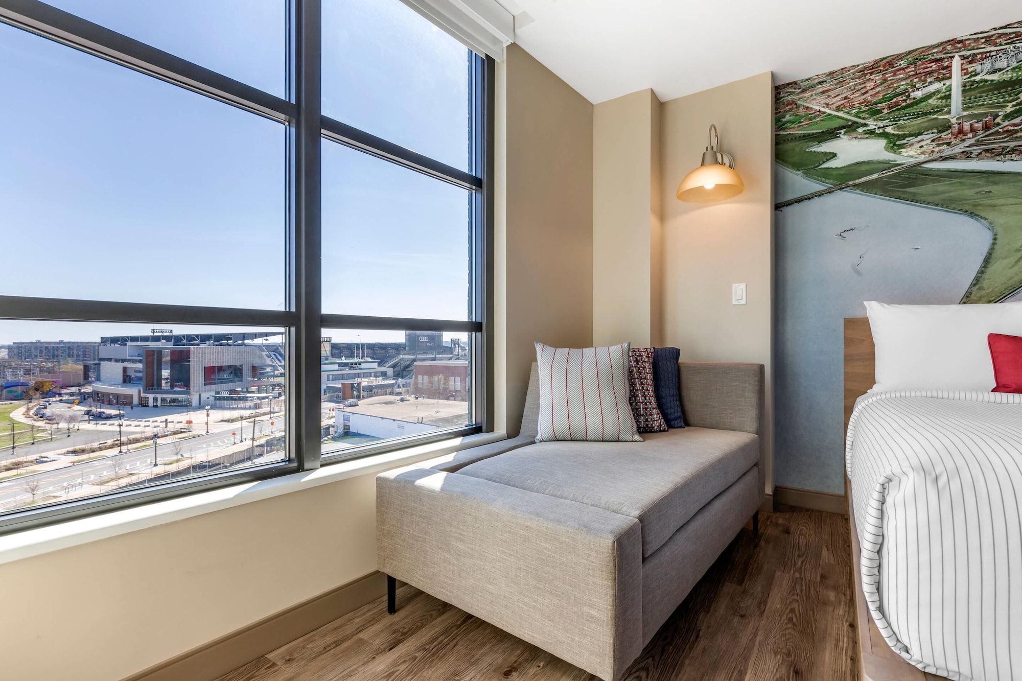 豪华四人房，2张大床，禁烟