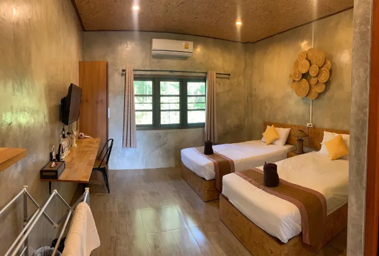 ห้องดีลักซ์ เตียงแฝด