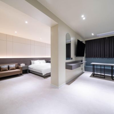 Premium 2Pc (Double + Double, Integrated Ott 6 Types, 2 X 75-Inch Smart Tvs, Styler, Bidet, Bathtub 청주 페이지 호텔 쿠폰