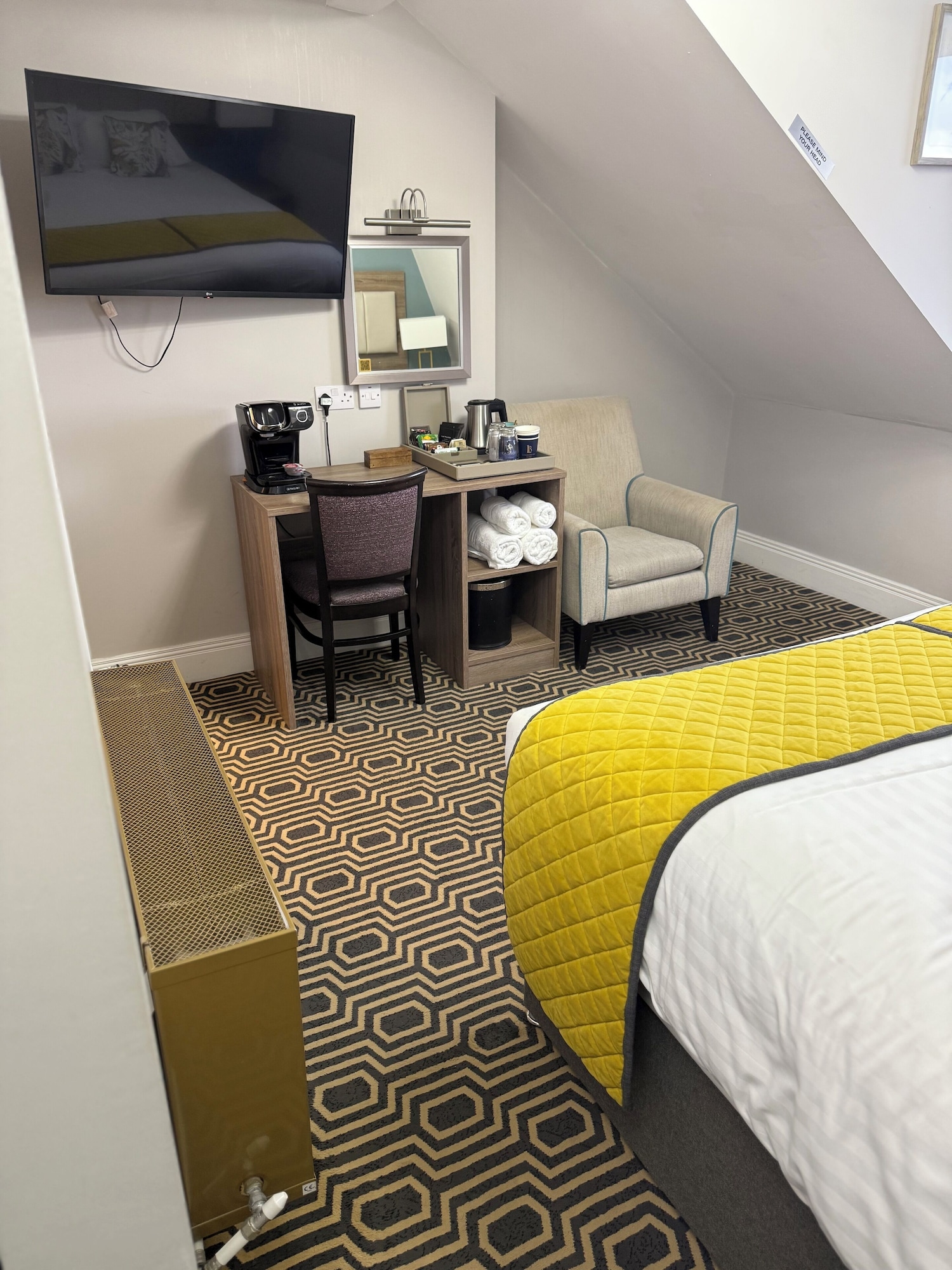 俱乐部双人房或双床房， 1 张双人床， 海景， 临海