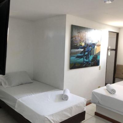 Comfort Triple Room with Shower Hotel Plaza Mayor Suites Promo Code