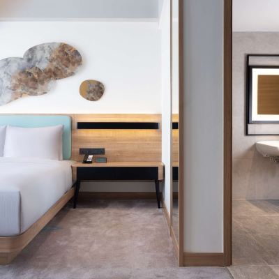 無障礙特大床房 Hilton Garden Inn Jakarta Taman Palem優惠