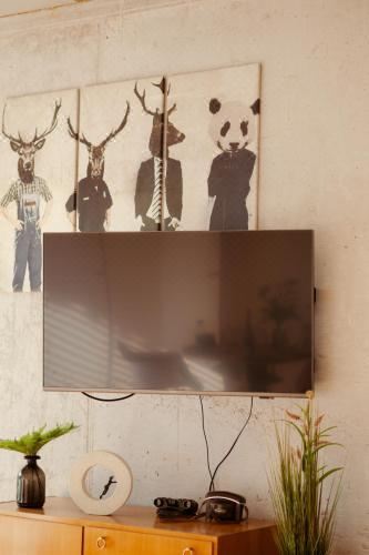 Loft-Apartment am Kurpark Mit Terrasse - Kostenloses Parken One-Bedroom Apartment