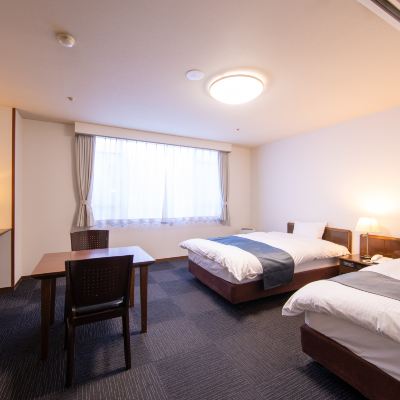 雙床房 【由布岳景觀】（無煙） 湯布院秀峰館飯店優惠