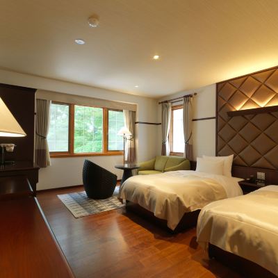 ツインルーム 函館大沼 鶴雅リゾート エプイ クーポン