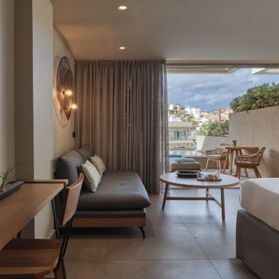 Aquamarine Suite with Outdoor Heated Plunge Pool & Hydromassage Castello Infinity Suites Promo Code