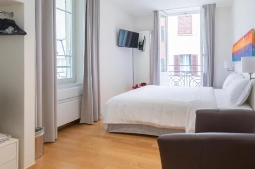 带露台的双人房