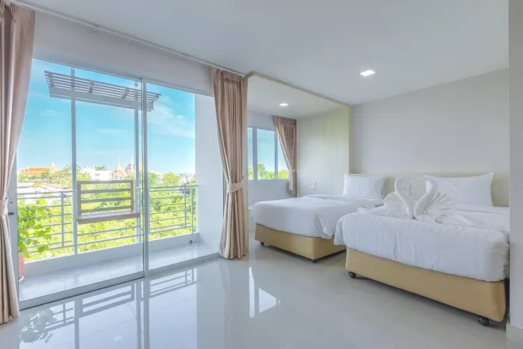ดีลักซ์ ห้องทวิน, เตียงแฝดหรือเตียงเดี่ยว 2 เตียง
