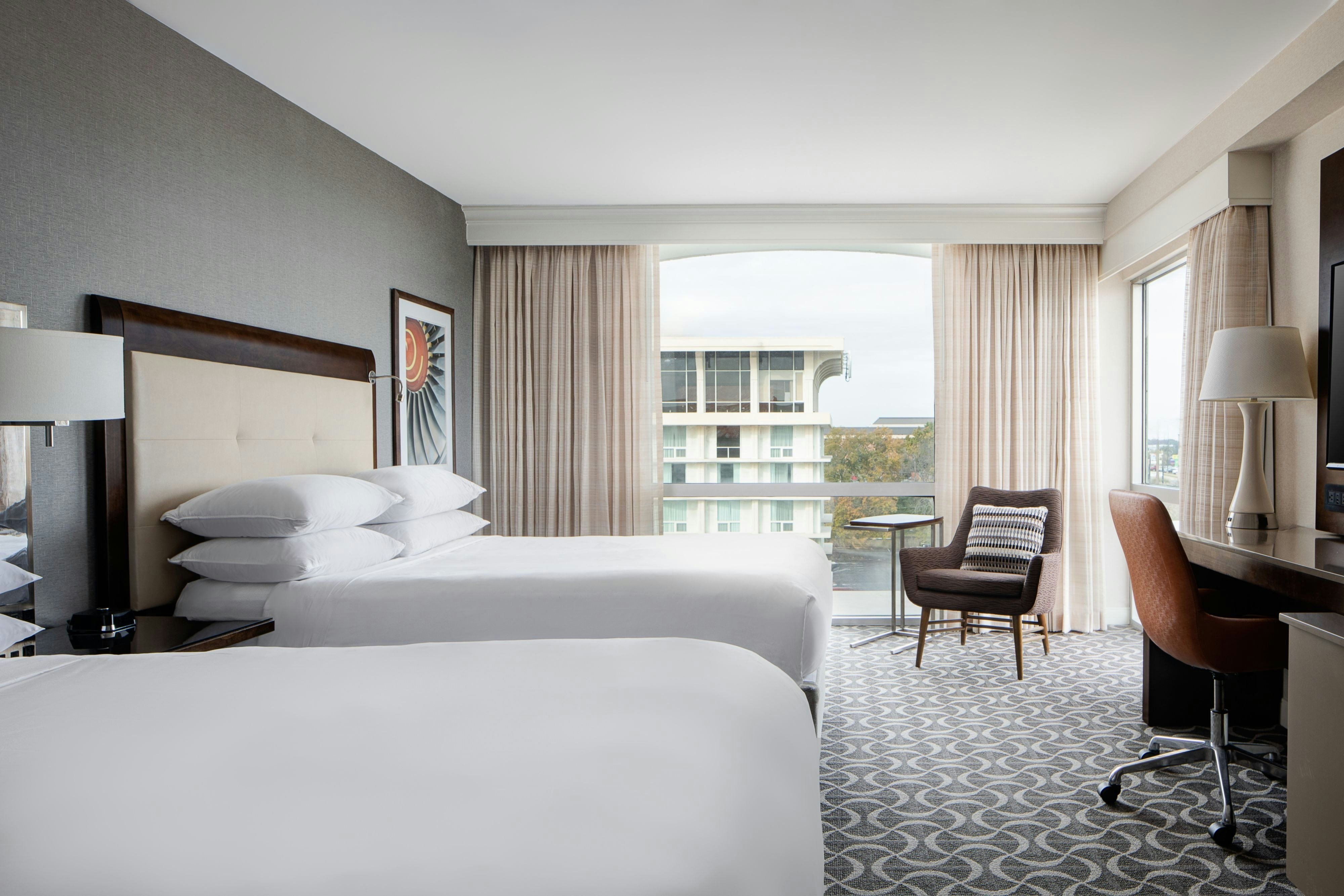 行政东塔楼客房（2张双人床）