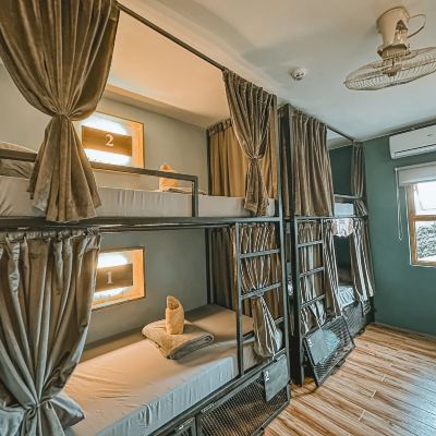 Deluxe 4 Bed Dormitory with Shared Bathrooms (Common) Outpost Hostel - Coron - Adults Only Promo Code