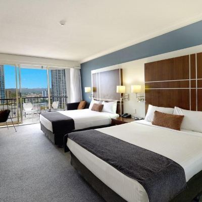 海景雙床房 沖浪者天堂曼特拉美景飯店優惠