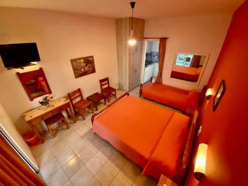 带露台的双人房