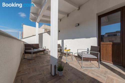 带露台的双人房